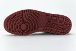 Reps StockX Shoes Air Jordan 1 Mid Bred Toe Black Red 554724-066??