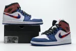  Air Jordan 1 Mid SE Multi Color Swoosh 852542-146