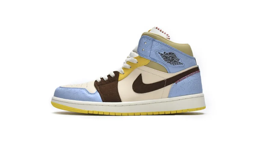 Reps StockX Shoes Air Jordan 1 Mid SE Fearless Maison Chateau CU2803-200??
