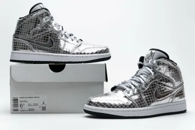  Air Jordan 1 Mid SE Disco Ball CU9304-001 02
