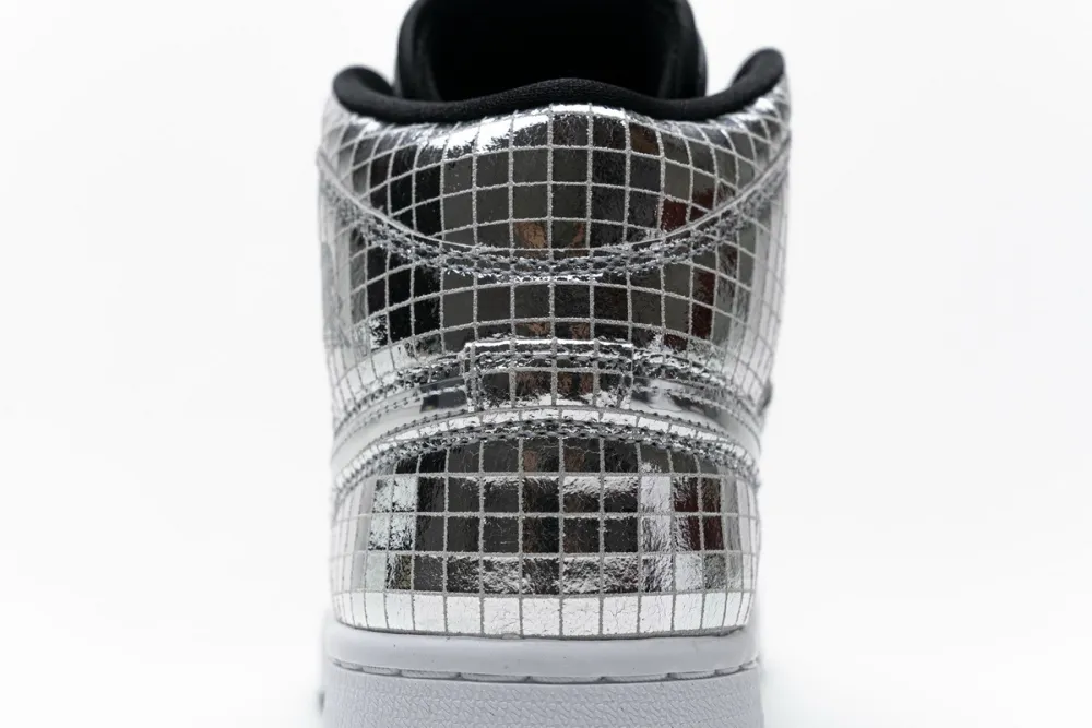 Reps StockX Shoes Air Jordan 1 Mid SE “Disco Ball” CU9304-001??
