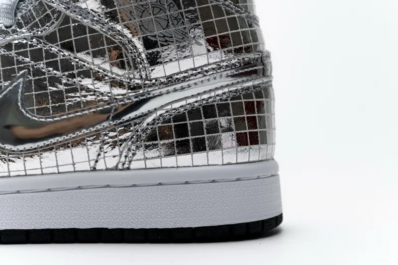 Reps StockX Shoes Air Jordan 1 Mid SE “Disco Ball” CU9304-001??