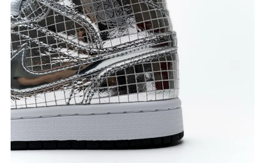 Reps StockX Shoes Air Jordan 1 Mid SE “Disco Ball” CU9304-001??