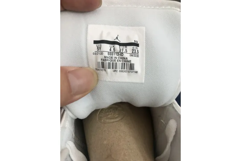 Reps StockX Shoes Air Jordan 1 Low Grey Fog Deadly Pink 555112-iD??