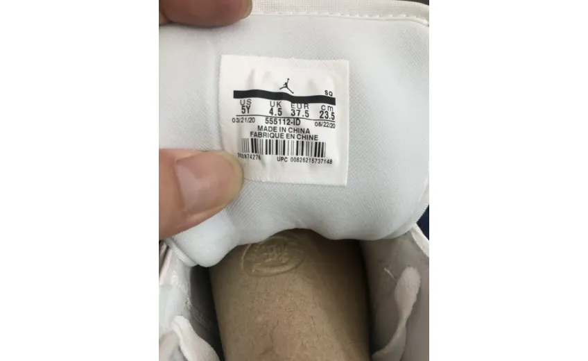 Reps StockX Shoes Air Jordan 1 Low Grey Fog Deadly Pink 555112-iD??