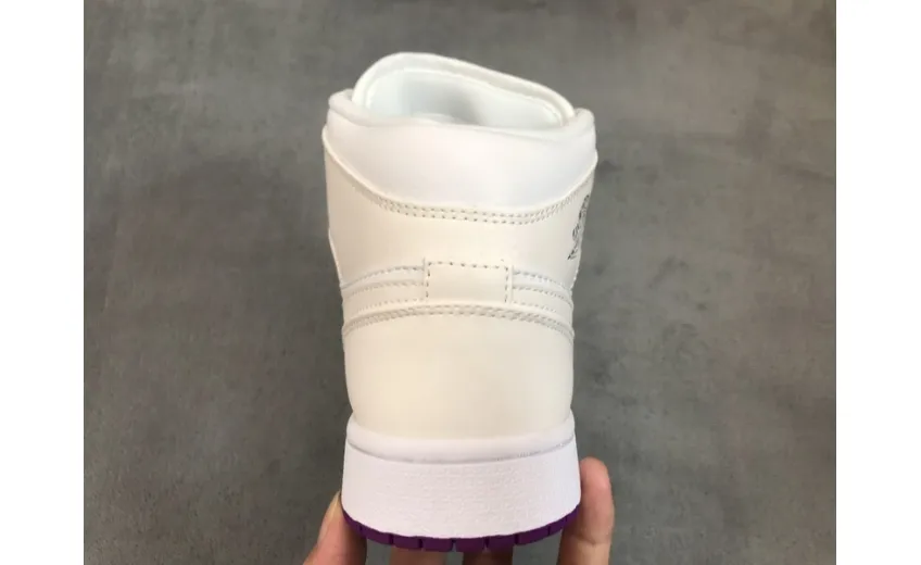 Reps StockX Shoes Air Jordan 1 Low Grey Fog Deadly Pink 555112-iD??