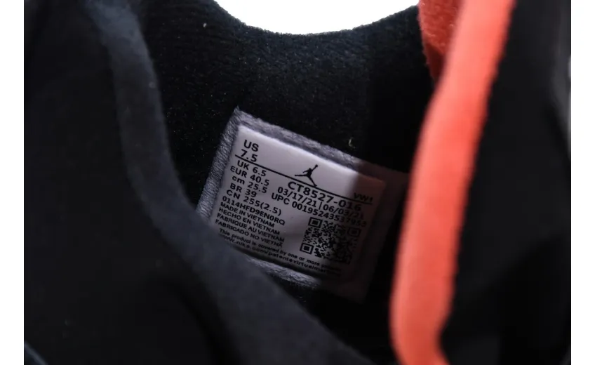 fake black and red air jordan 4
