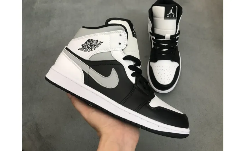 Reps StockX Shoes Air Jordan 1 Mid “White Shadow” 554724-073 ??