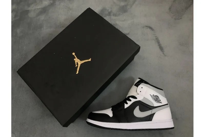 Reps StockX Shoes Air Jordan 1 Mid “White Shadow” 554724-073 ??