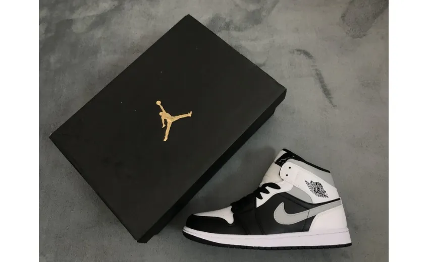 Reps StockX Shoes Air Jordan 1 Mid “White Shadow” 554724-073 ??