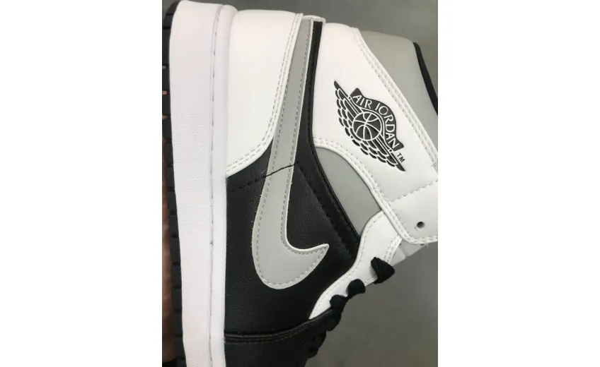 Reps StockX Shoes Air Jordan 1 Mid “White Shadow” 554724-073 ??