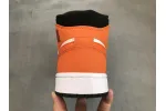 Reps StockX Shoes Air Jordan 1 Mid Shattered Backboard Orange Black 554724-058??