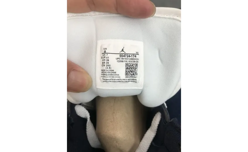 Reps StockX Shoes Air Jordan 1 Mid Obsidian 554724-174??
