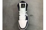 Reps StockX Shoes Air Jordan 1 Mid Obsidian 554724-174??