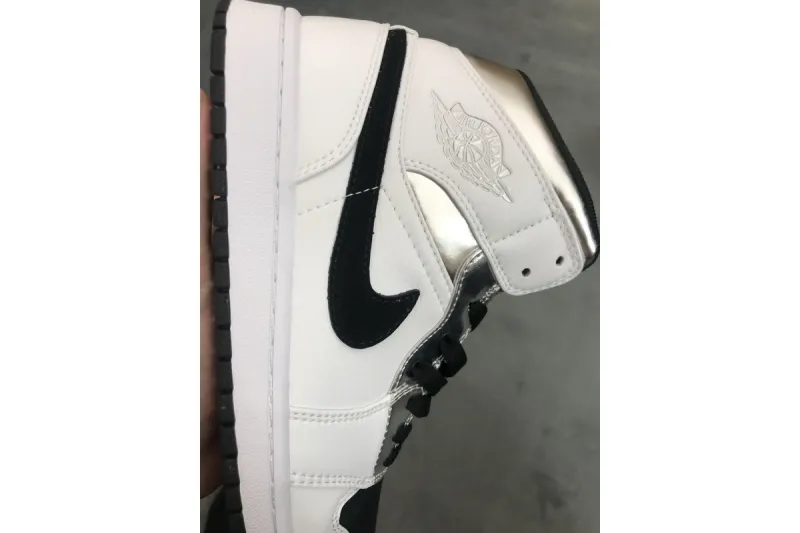 Reps StockX Shoes Air Jordan 1 Mid "Alternate Think 16" White 554724-121??