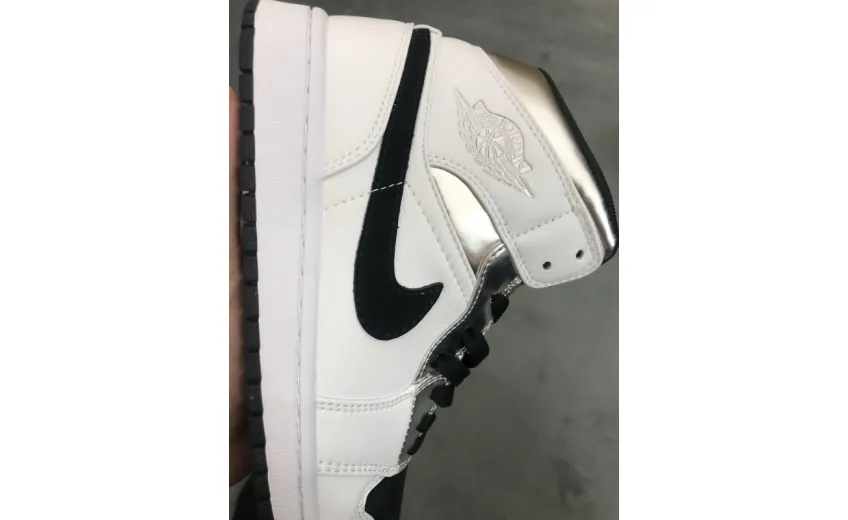 Reps StockX Shoes Air Jordan 1 Mid "Alternate Think 16" White 554724-121??