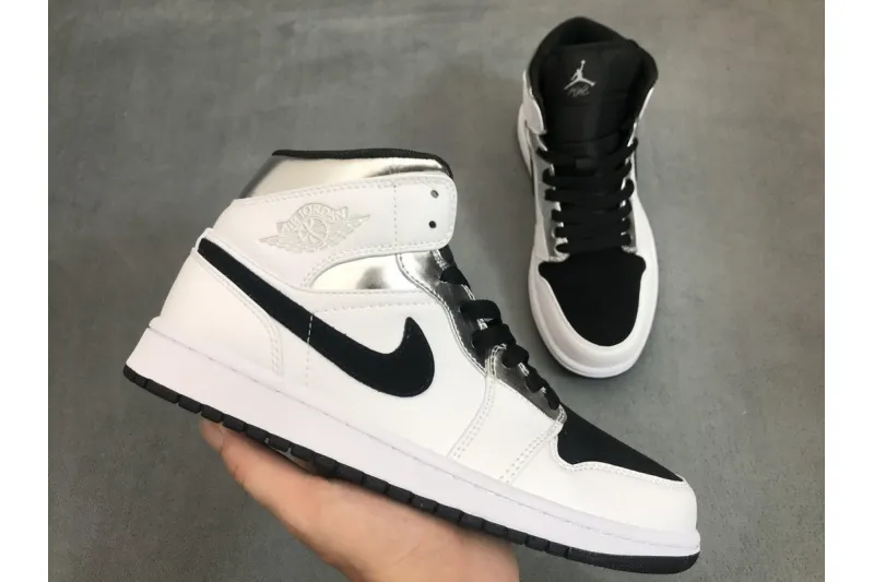 Reps StockX Shoes Air Jordan 1 Mid "Alternate Think 16" White 554724-121??