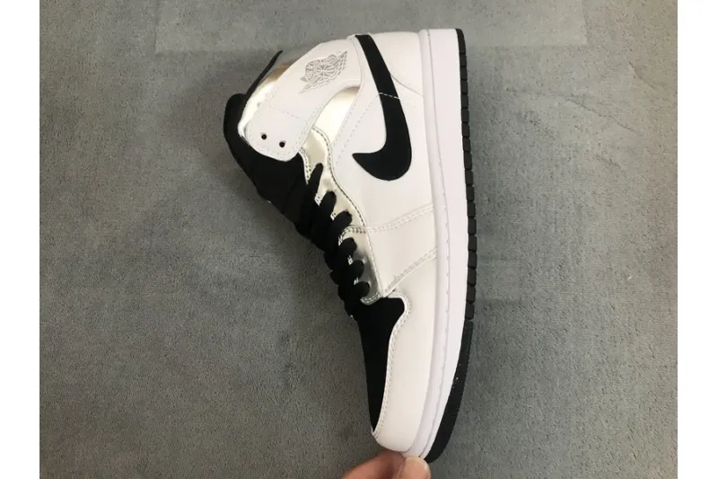 Reps StockX Shoes Air Jordan 1 Mid "Alternate Think 16" White 554724-121??