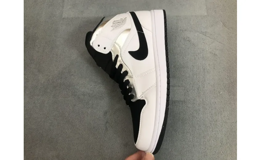 Reps StockX Shoes Air Jordan 1 Mid "Alternate Think 16" White 554724-121??