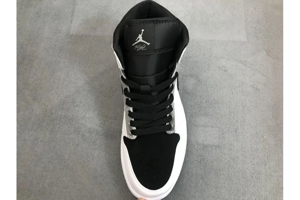 Reps StockX Shoes Air Jordan 1 Mid "Alternate Think 16" White 554724-121??