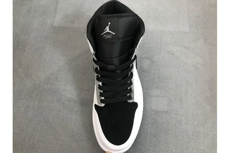 Reps StockX Shoes Air Jordan 1 Mid "Alternate Think 16" White 554724-121??