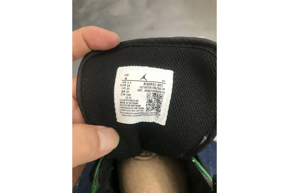 Reps StockX Shoes Air Jordan 1 Mid Pine Green 852542-301??