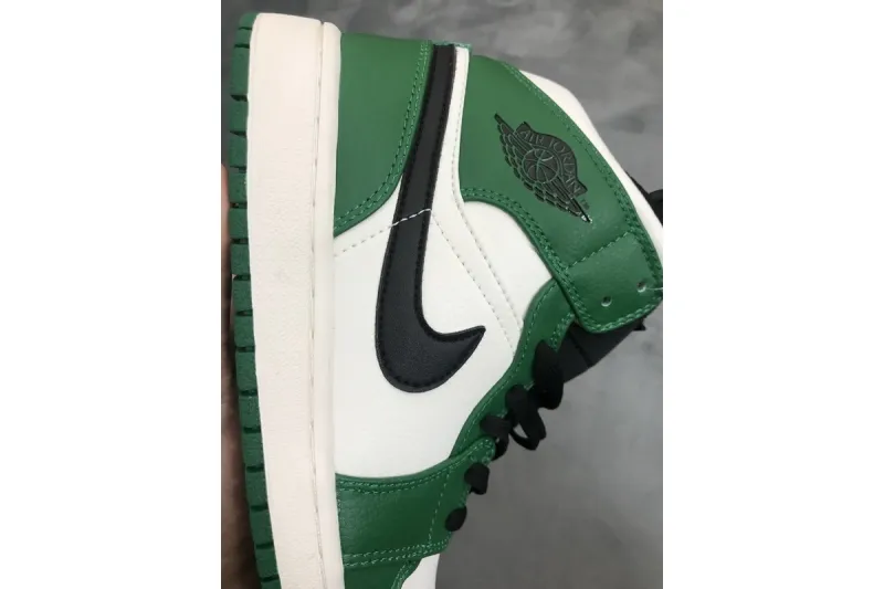 Reps StockX Shoes Air Jordan 1 Mid Pine Green 852542-301??