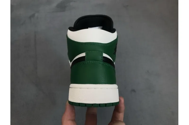 Reps StockX Shoes Air Jordan 1 Mid Pine Green 852542-301??