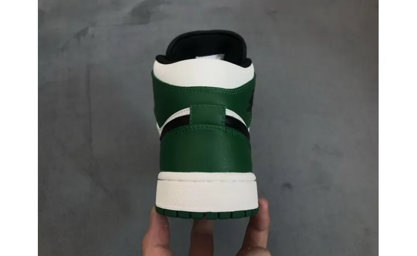 Reps StockX Shoes Air Jordan 1 Mid Pine Green 852542-301??