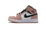 Reps StockX Shoes Air Jordan 1 Mid Pink Quartz 555112-603??