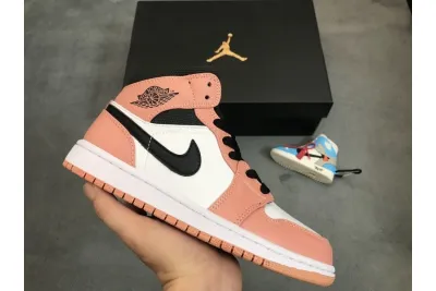  Air Jordan 1 Mid Pink Quartz 555112-603 02