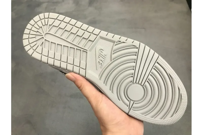 Reps StockX Shoes Air Jordan 1 Mid Light Smoke Grey 554724-092??