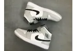 Reps StockX Shoes Air Jordan 1 Mid Light Smoke Grey 554724-092??