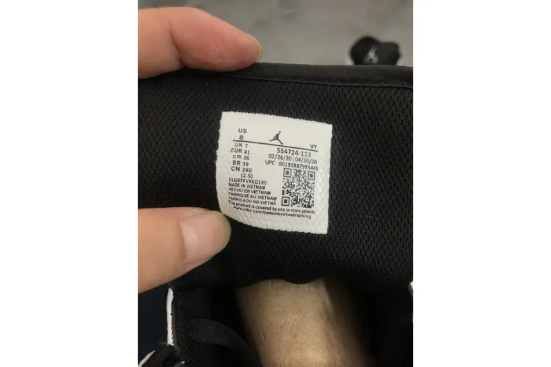 Reps StockX Shoes Air Jordan 1 Mid Tuxedo Black White 554724-113??