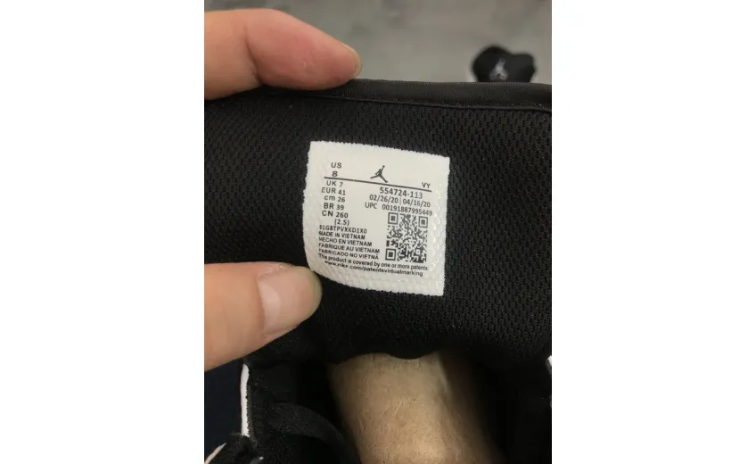 Reps StockX Shoes Air Jordan 1 Mid Tuxedo Black White 554724-113??