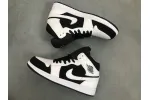 Reps StockX Shoes Air Jordan 1 Mid Tuxedo Black White 554724-113??