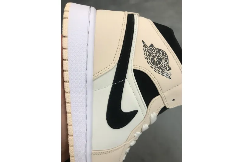 Reps StockX Shoes Air Jordan 1 Mid Barely Orange BQ6472-800??