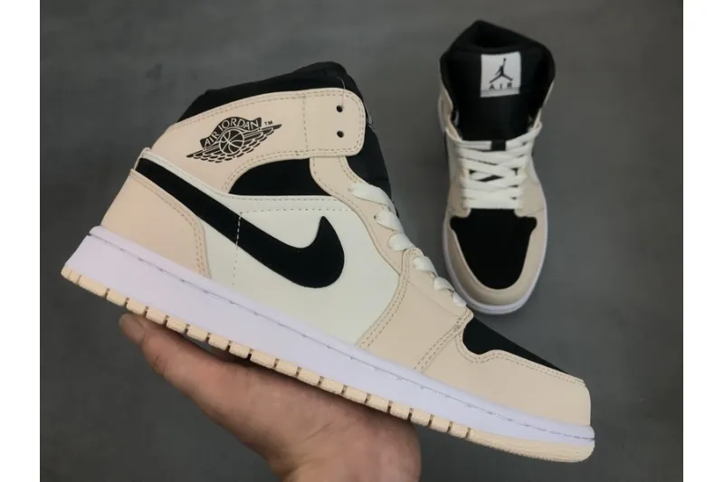 Reps StockX Shoes Air Jordan 1 Mid Barely Orange BQ6472-800??