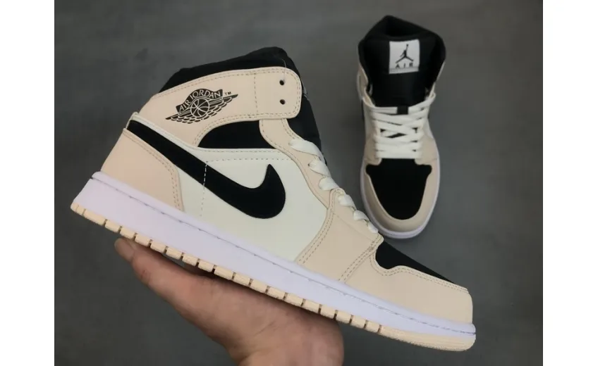 Reps StockX Shoes Air Jordan 1 Mid Barely Orange BQ6472-800??