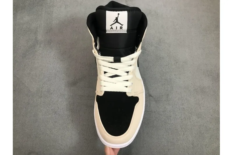 Reps StockX Shoes Air Jordan 1 Mid Barely Orange BQ6472-800??