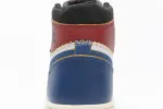 Reps StockX Shoes Air Jordan 1 Retro High Union Los Angeles Blue Toe BV1300-146??