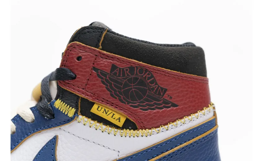 Reps StockX Shoes Air Jordan 1 Retro High Union Los Angeles Blue Toe BV1300-146??