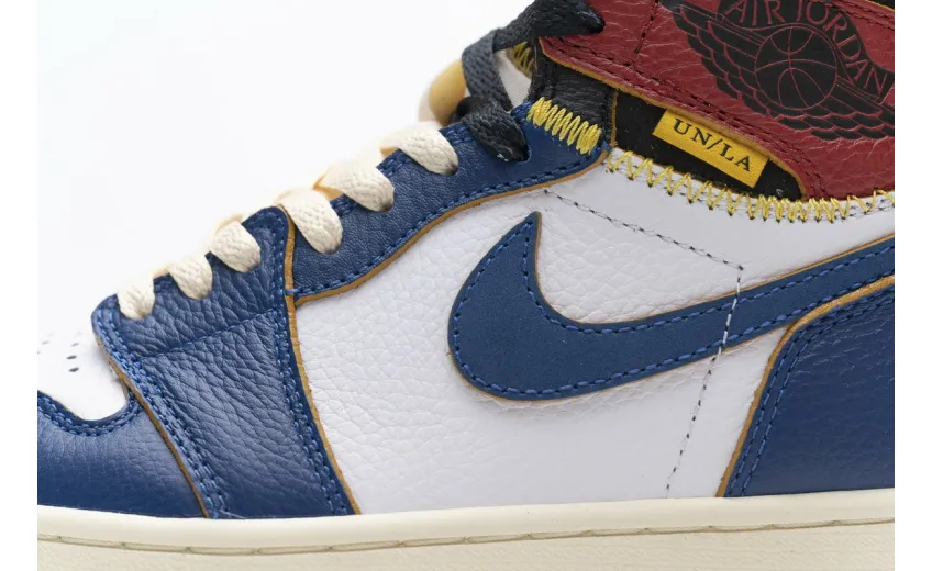 Reps StockX Shoes Air Jordan 1 Retro High Union Los Angeles Blue Toe BV1300-146??