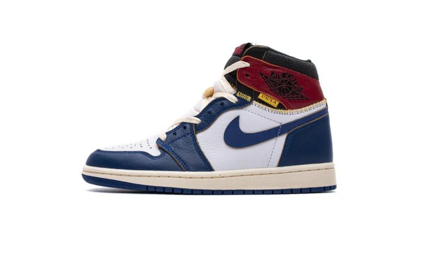 Reps StockX Shoes Union X Air Jordan 1 OG Hi Retro“Blue Toe” BV1300-146??