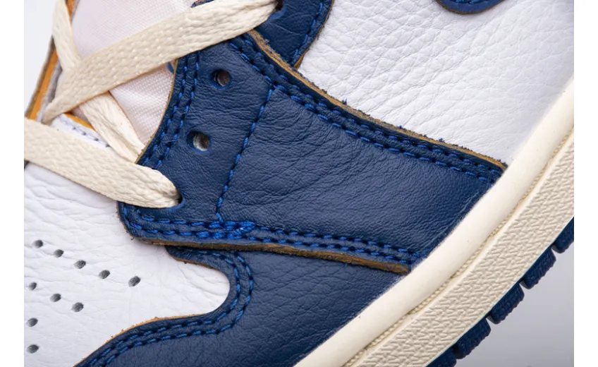 Reps StockX Shoes Union X Air Jordan 1 OG Hi Retro“Blue Toe” BV1300-146??