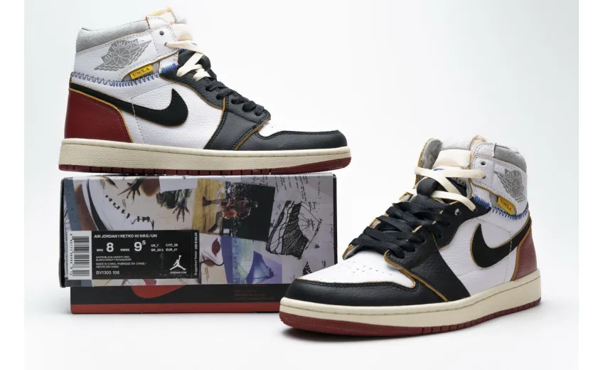 Reps StockX Shoes Air Jordan 1 Retro High Union Los Angeles Black Toe BV1300-106??