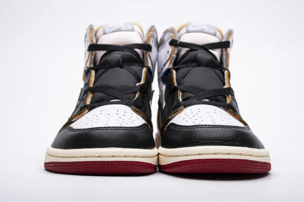 Reps StockX Shoes Union X Air Jordan 1 OG Hi Retro“Black Toe” BV1300-106??