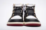 Reps StockX Shoes Union X Air Jordan 1 OG Hi Retro“Black Toe” BV1300-106??