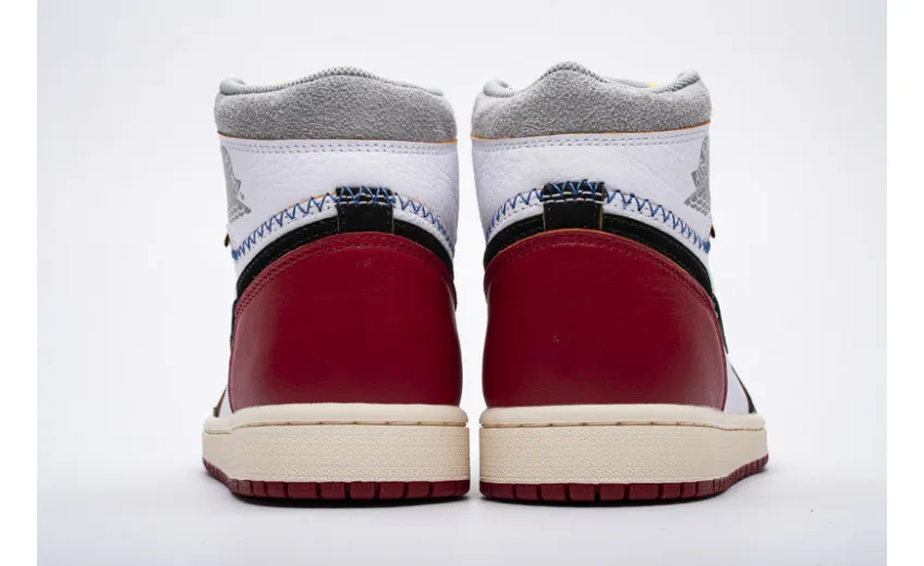 Reps StockX Shoes Union X Air Jordan 1 OG Hi Retro“Black Toe” BV1300-106??