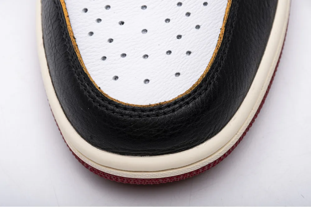 Reps StockX Shoes Union X Air Jordan 1 OG Hi Retro“Black Toe” BV1300-106??